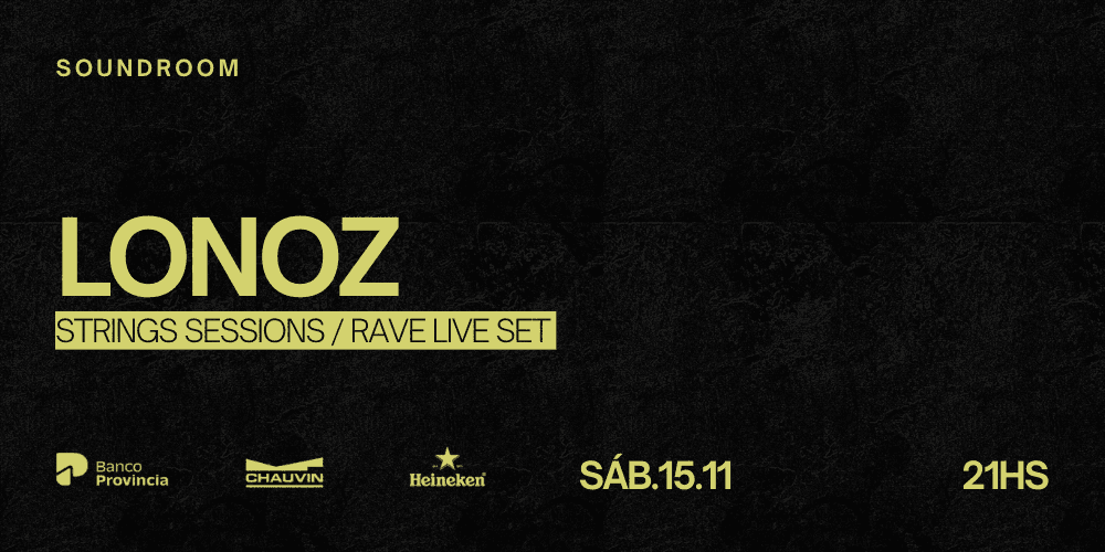 LONOZ - Strings Sessions / Rave Live Set 15.11