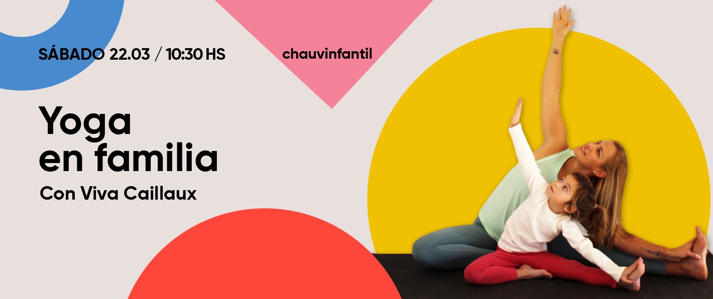 YOGA EN FAMILIA - 22/3 - 10:30H
