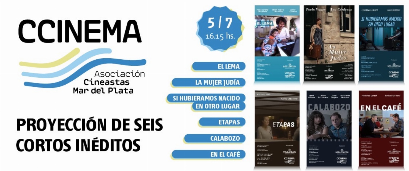 PROYECCIÓN DE CORTOMETRAJES CCINEMA SEGUNDA FUNCIÓN
