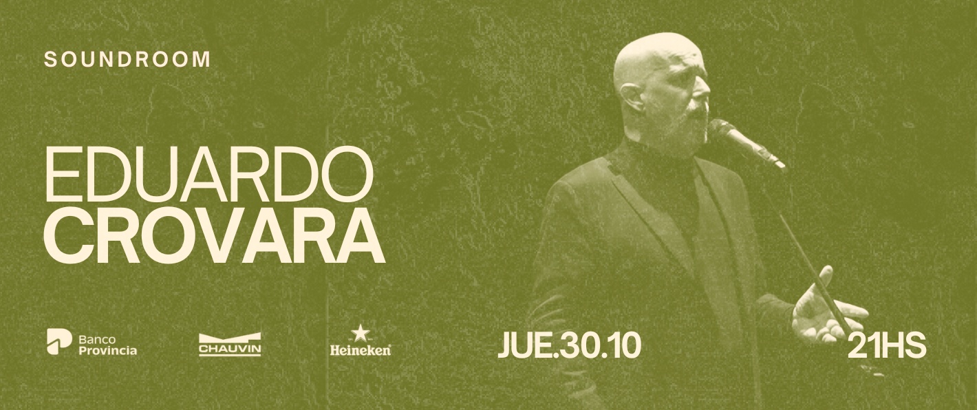 El reconocido tenor Eduardo Crovara presenta “Gira el Mundo” 30/10